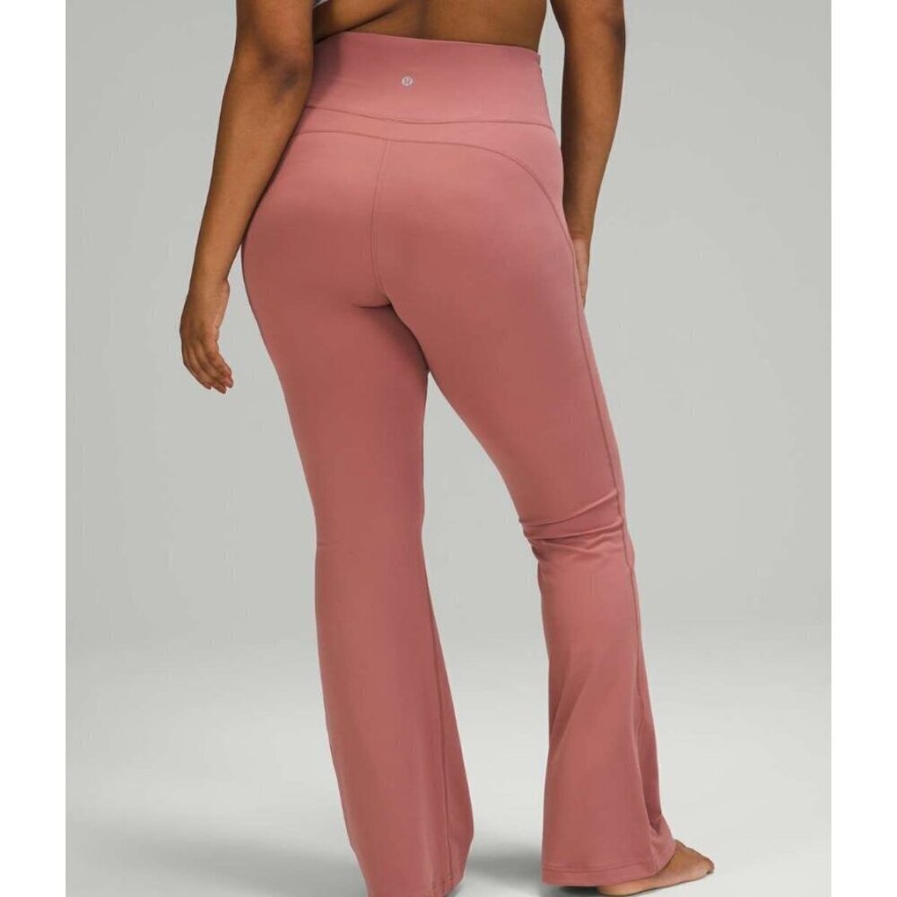 Lululemon Groove Pant Flare Super High-Rise *Nulu Spiced Chai Size 6